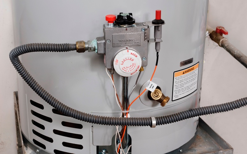 
		An image of a water heater - learn why Absolute Comfort is the best choice for water heater repair.
	