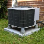 An Exterior Hvac Unit At An Ogden, Ut, Home