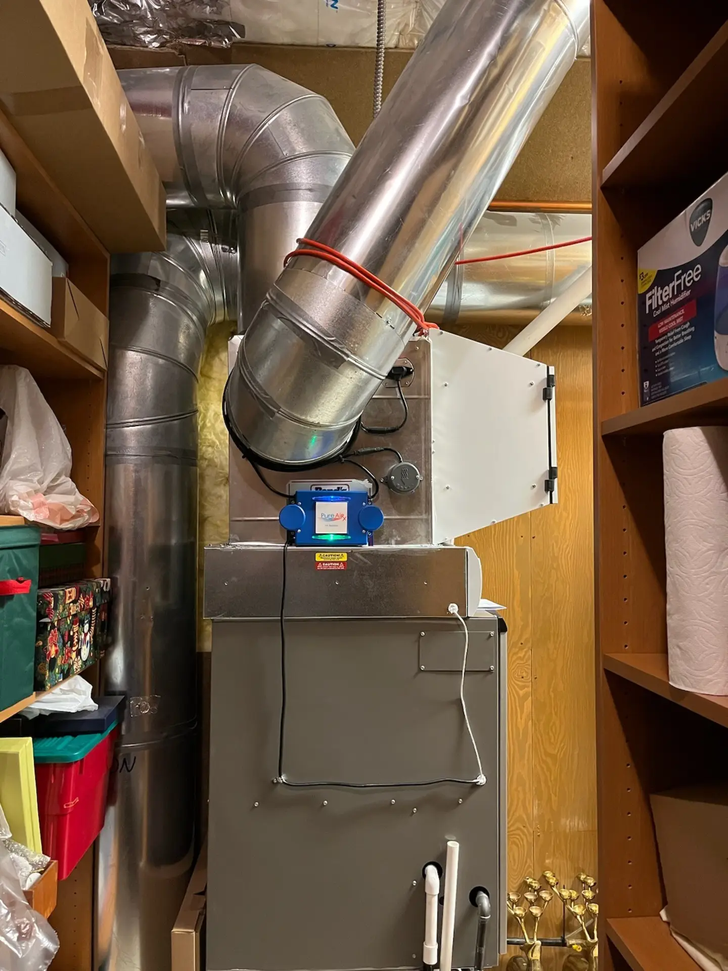 A Polarized Media Air Cleaner Installed In An Ogden, Ut, Home A Polarized Media Air Cleaner Installed In An Ogden, Ut, Home