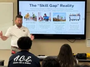 Kristopher explains the skills gap that is challenging the trades today, and in the future.
